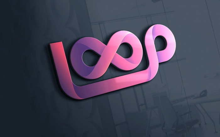 Loop-ლოგოს დიზაინი